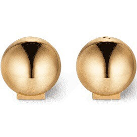 Aerin Gold Mattea Salt And Pepper Shakers