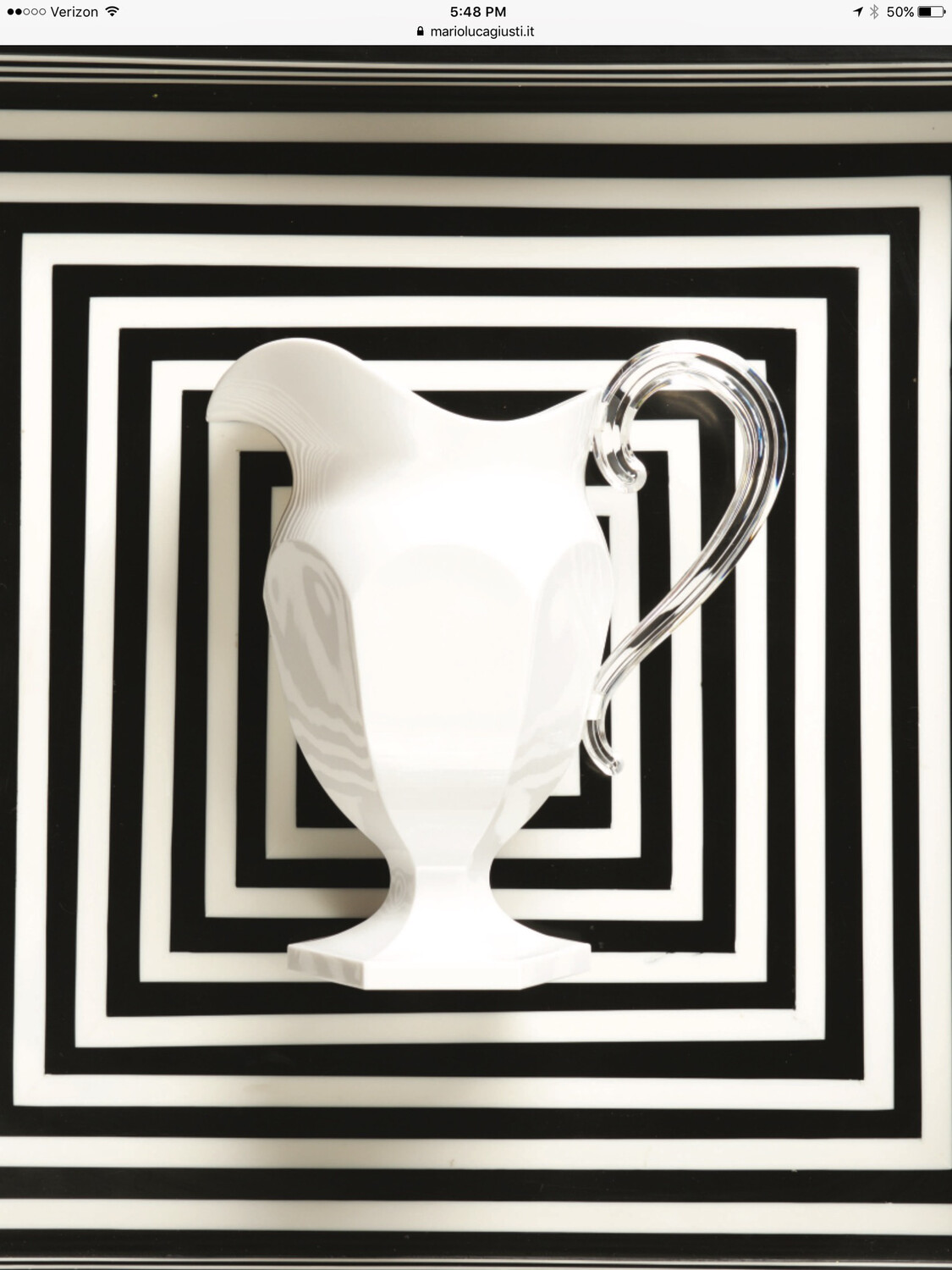 Mario Luca Giusti White Roberta Pitcher