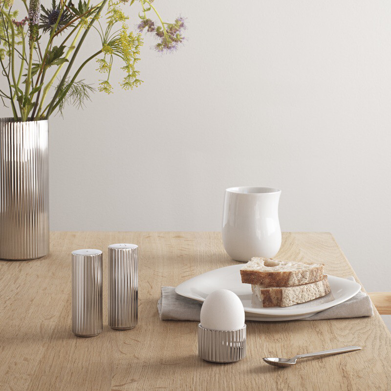 Georg Jensen Bernadotte Salt And Pepper Shakers