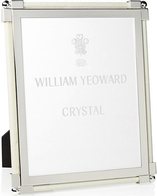 William Yeoward White Shagreen 5x7 Frame