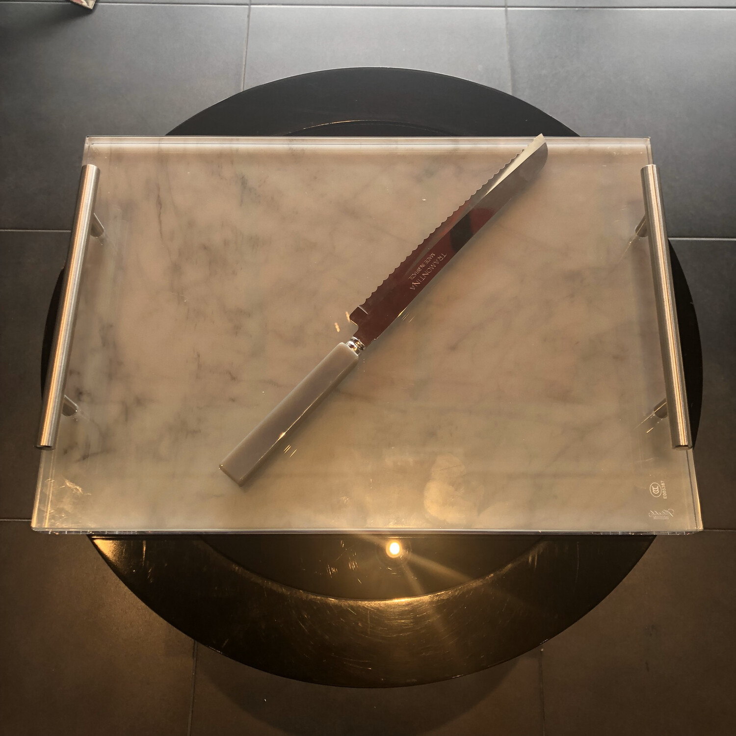 Marble Challah Board
