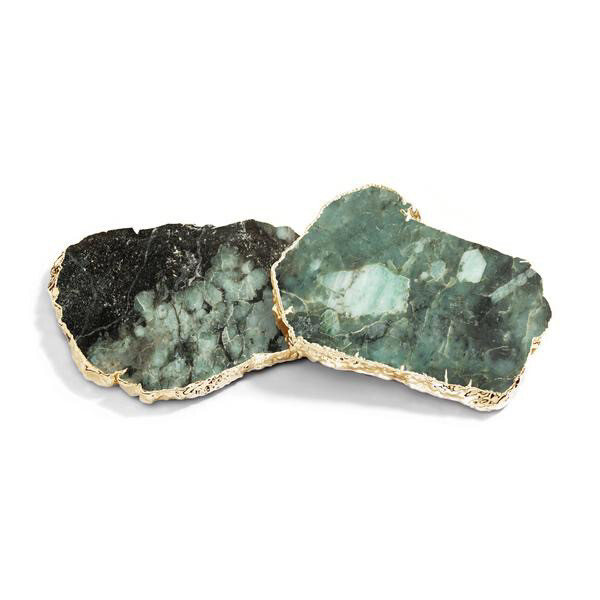 Kiva Green Coasters