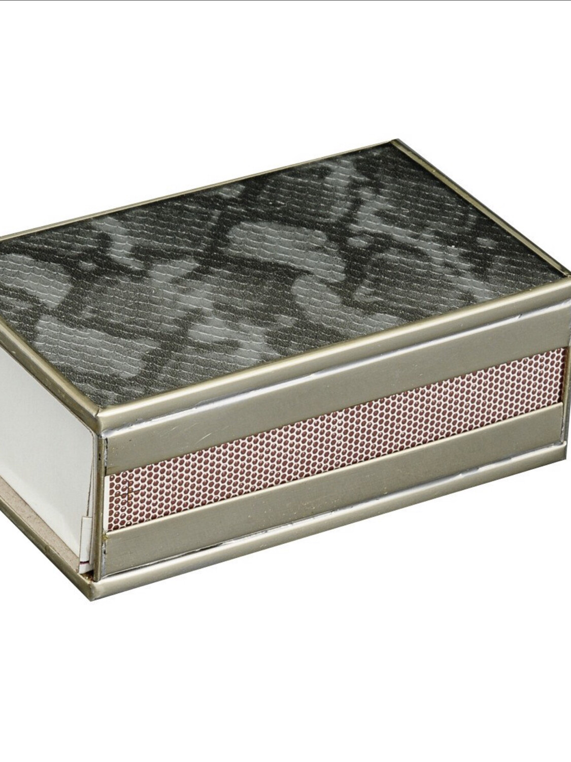 Snakeskin Grey Matchbox