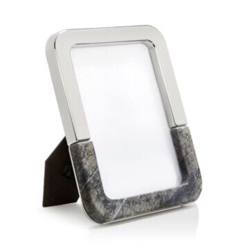 ANNA New York Grey Marble 
Dual Frame, 5&quot; x 7&quot;