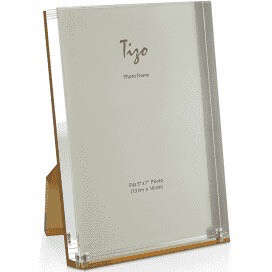 Tizo 5x7 Gold Acrylic Frame Purchased