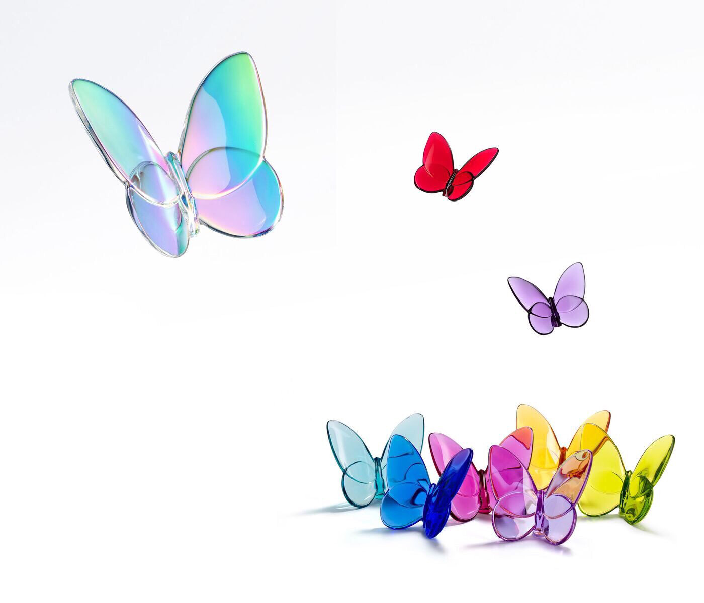 Baccarat Crystal Lucky Irridescent Butterfly PURCHASED