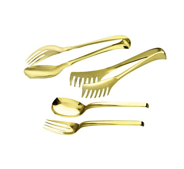 Sambonet Gold Salad Set