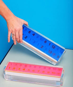 Lucite Black Rummikub