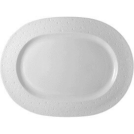 Bernardaud Ecume White 14” Platter