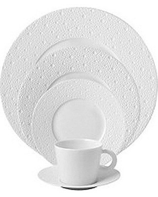Bernardaud Ecume 12 Service, Salad , Small Rim Soup Purchased