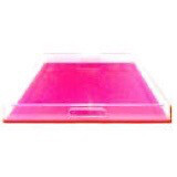 Alexandra Von Furstenberg Pink Square Tray