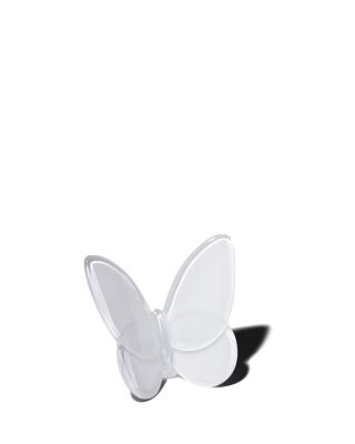 Baccarat Crystal White Butterfly