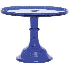 Blue Cake Stand With Cover