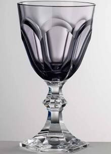 Mario Luca Giusti Dolce Vita Grey Water Goblets Needs 12
