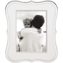 Kate Spade Crown Point Silver 5x7 Frame