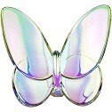 Baccarat Crystal Irridescent Butterfly PURCH