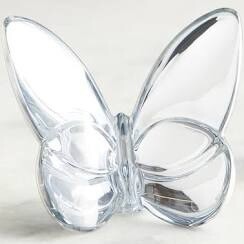 Baccarat Crystal Silver Butterfly PURCHASED