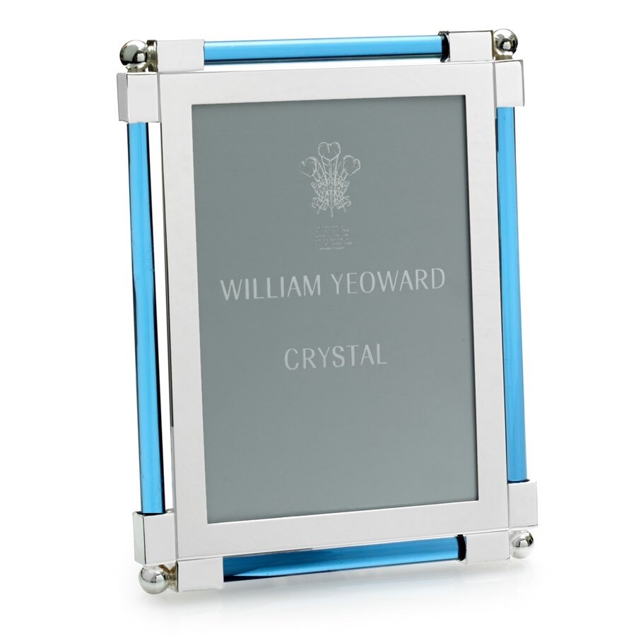 William Yeoward Blue Glass 5x7 Frame
