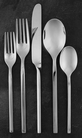 Villeroy And Boch New Wave Stainless Steel 65 Piece Flatware