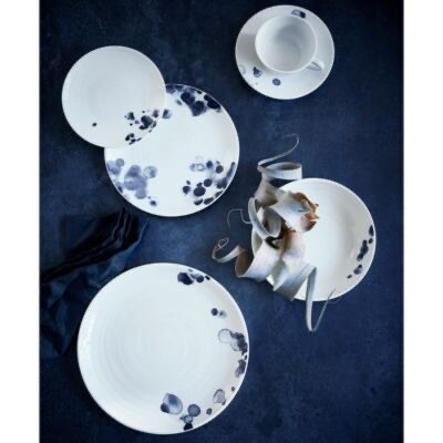 Bernardaud Ondee Dinnerware Dinner, Salad, Coupe Soup  Needs 12 purchased 4 Needs 8