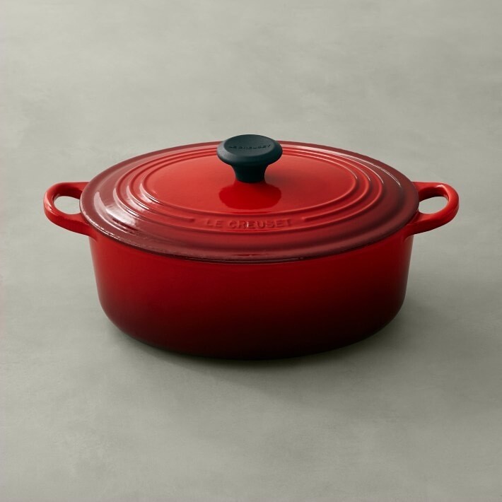 Le Creuset Red Oval Dutch Oven 6.75 At PURCHASED