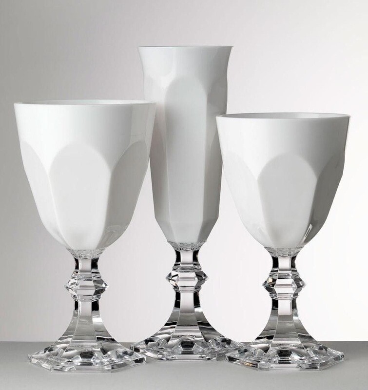 Mario Luca Giusti Dolce Vita Large White Goblets