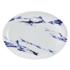 Prouna Marble Azure Oval Platter