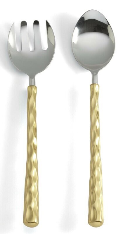 Michael Wainright Gold Truro Salad Set