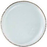 Annie Glass Edgey Silver Charger 