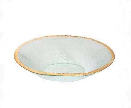 Annie Glass Edgy Oval Bowl PURCHASED