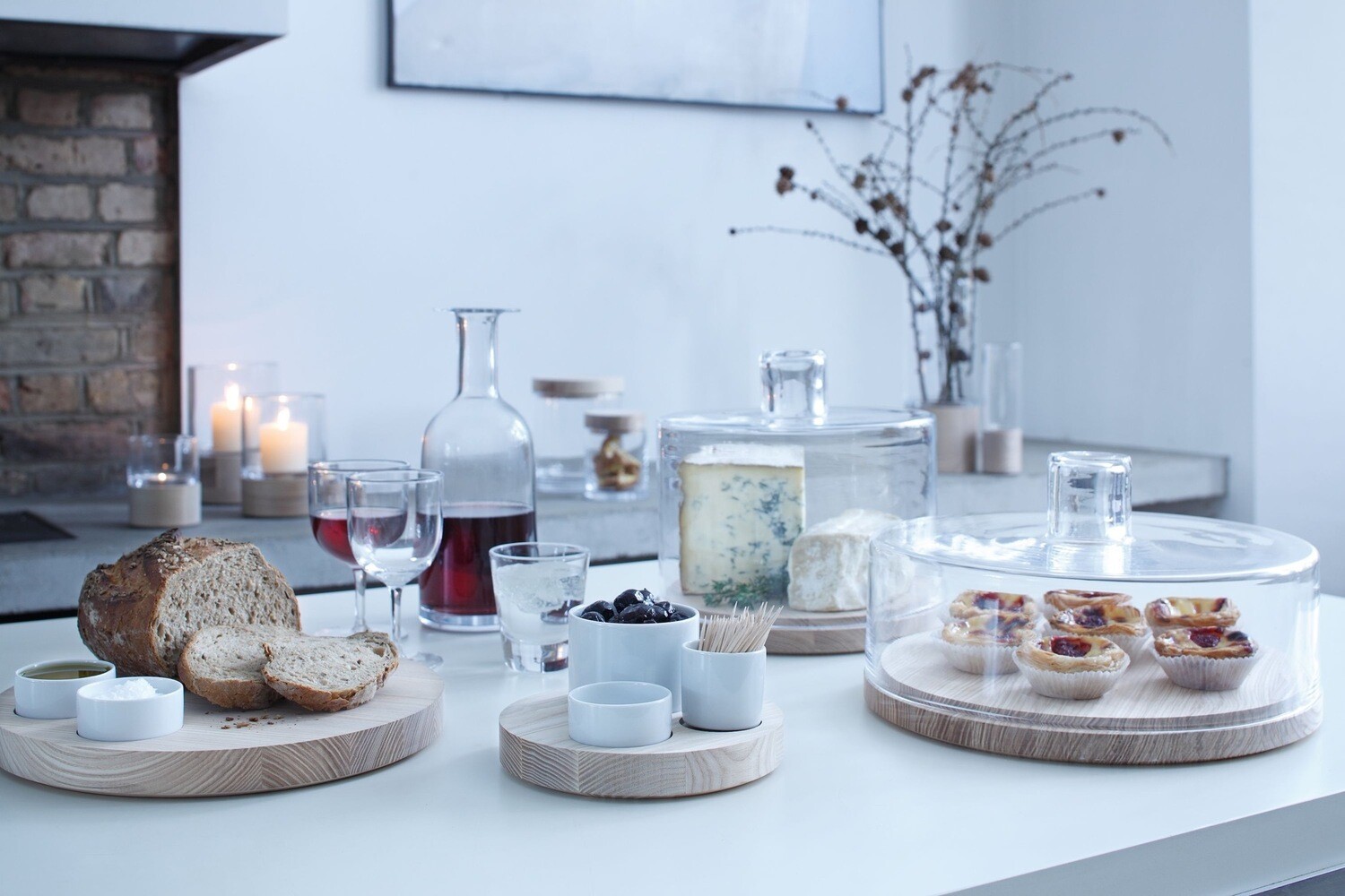 LSA Wood Cake Stand