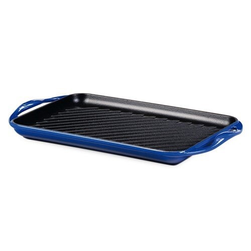 Le Crueset Blue Cast Iron Grill