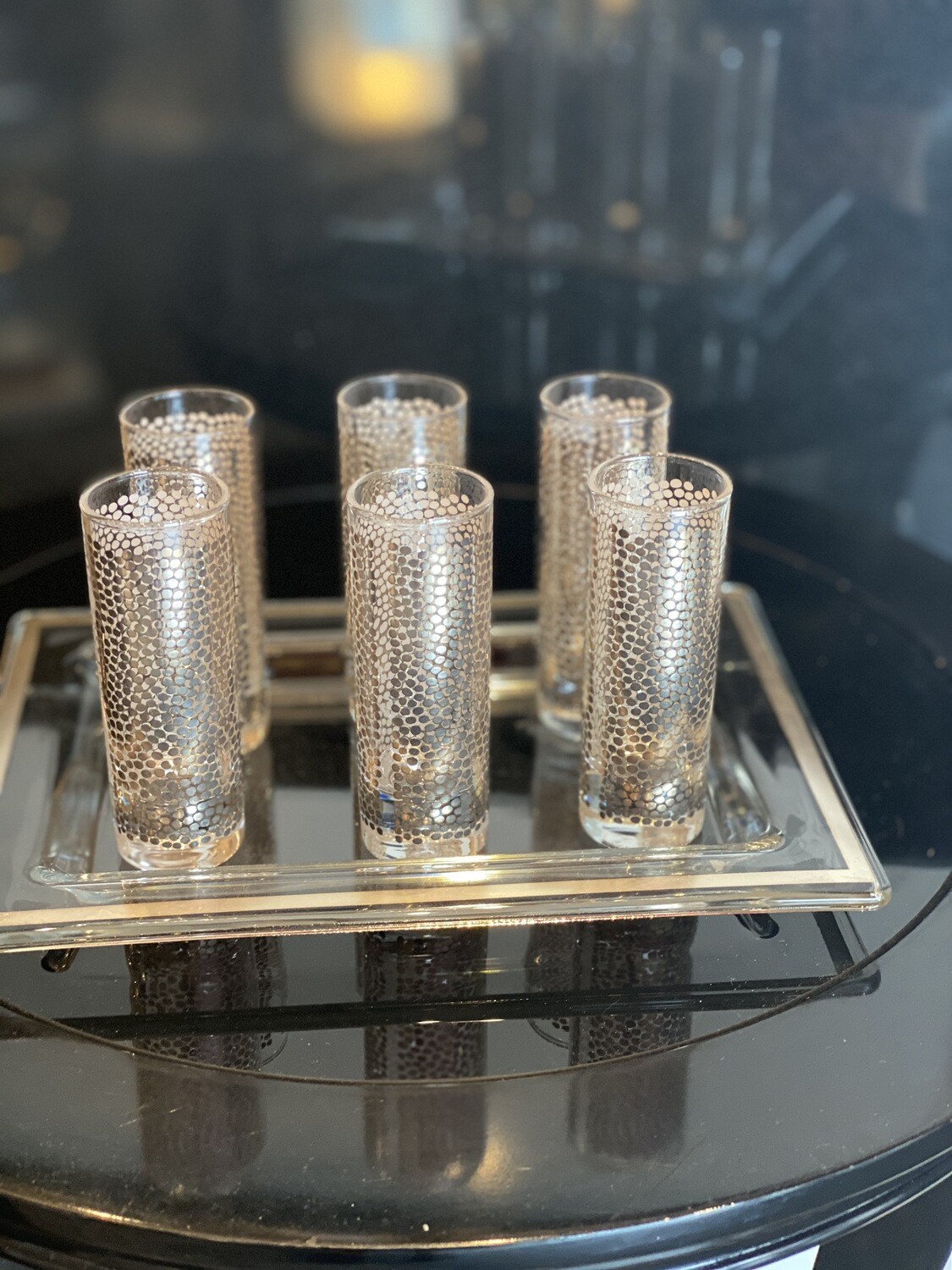 Egizia Shot Glasses On Tray Purchased!