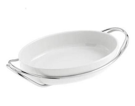 Sambonet Oval Oven To Tableware Silver