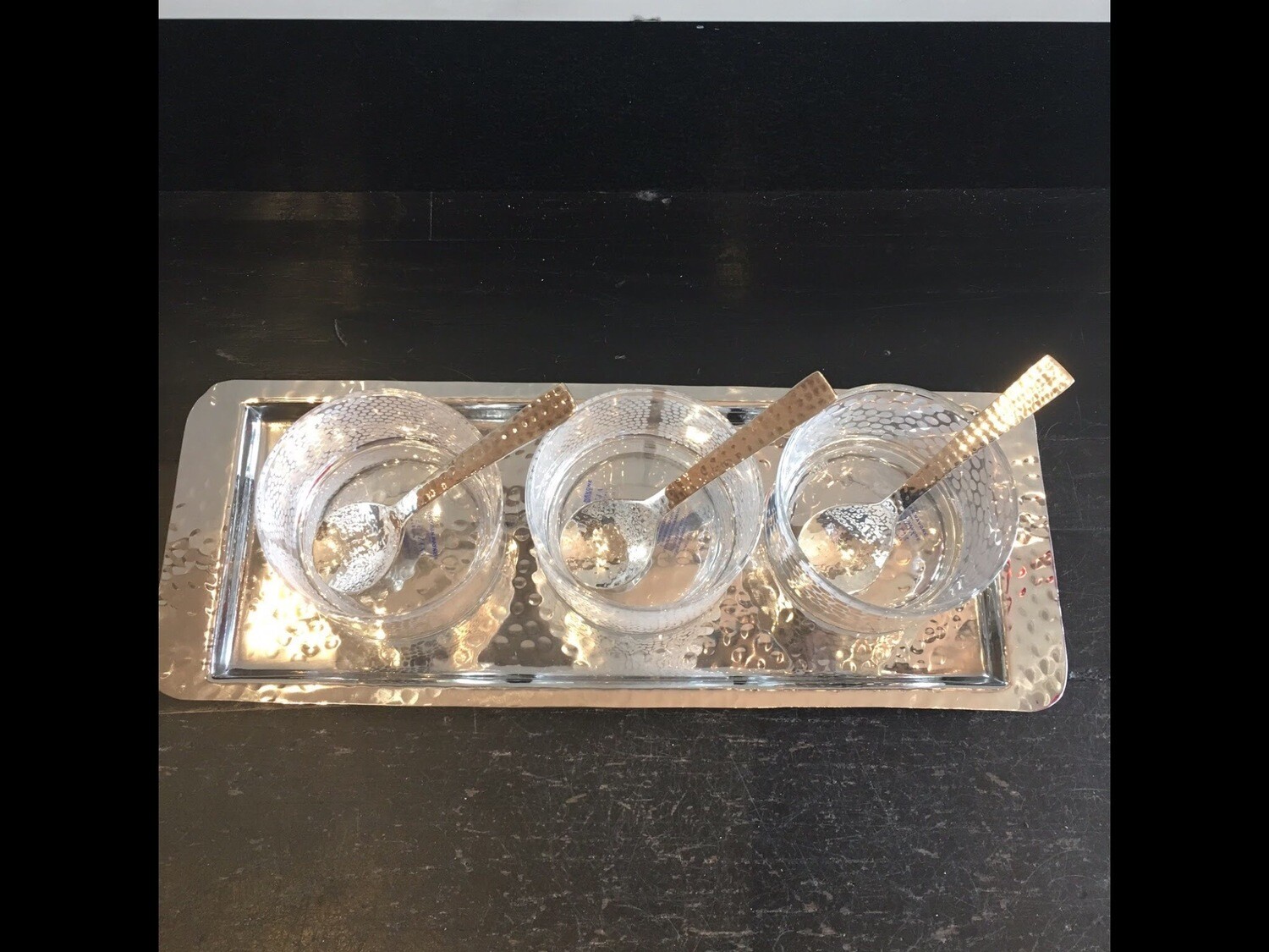 Egizia Bowls With Tray And Spoons