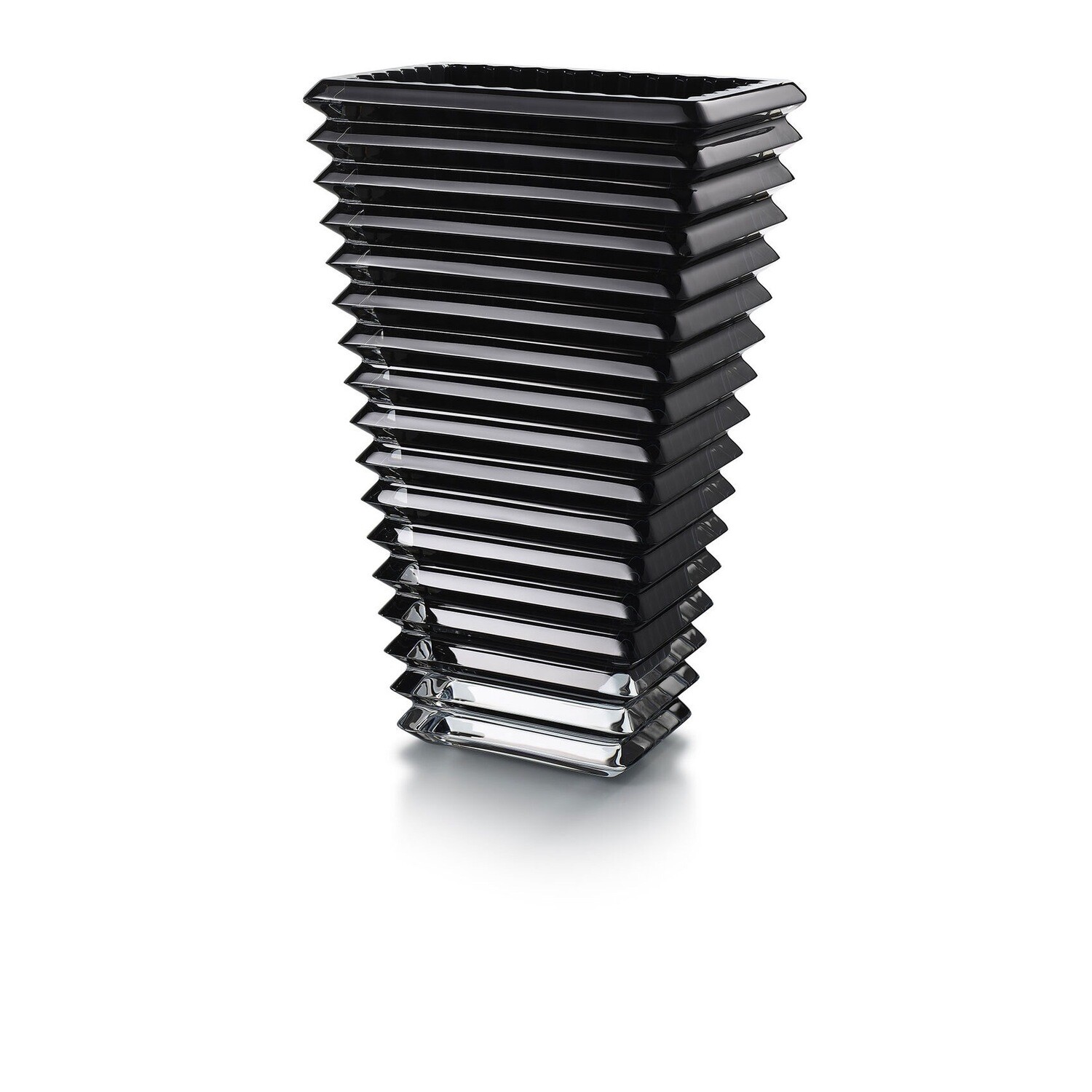 Baccarat  Black Eye Vase