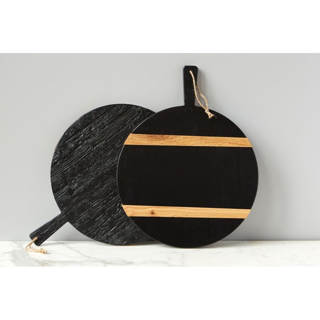 Black Round Board