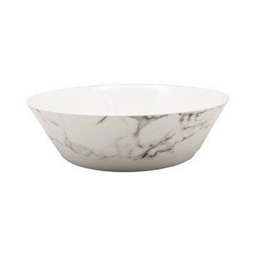 Prouna Villa Bianca Marble Serving Bowl