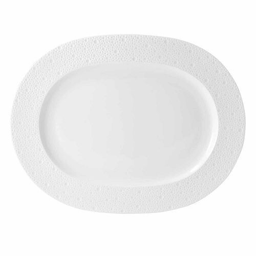 Bernardaud Ecume White Platter 17”
