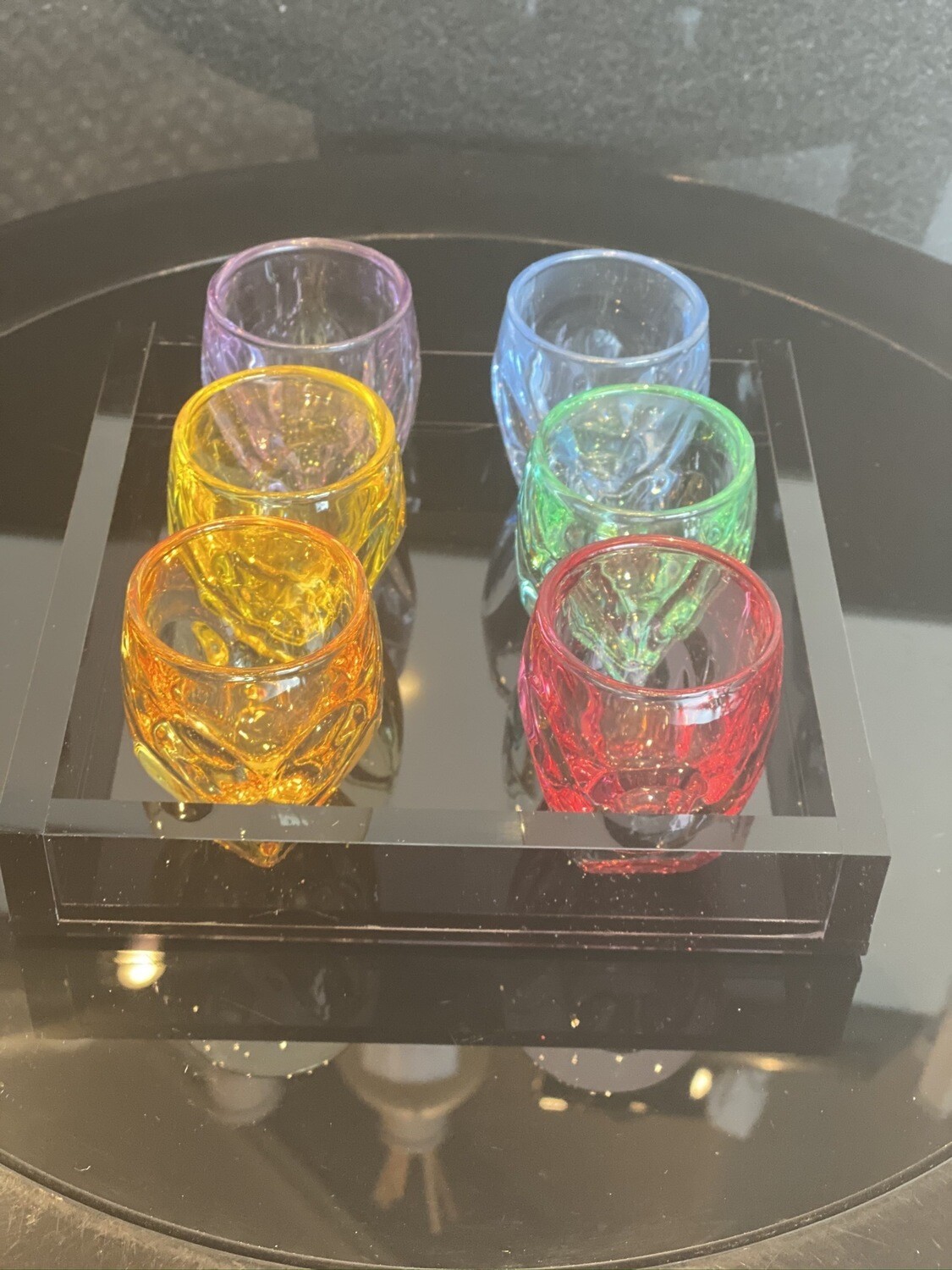 Shot Glasses On Tray PURCHASED