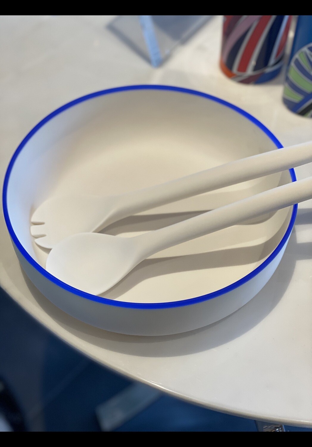 Tina Frey Large Resin Salad Bowl (Servers Not Included)