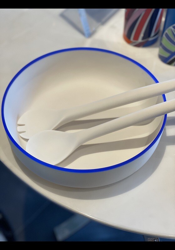 Tina Frey Large Resin Salad Bowl (Servers Not Included)