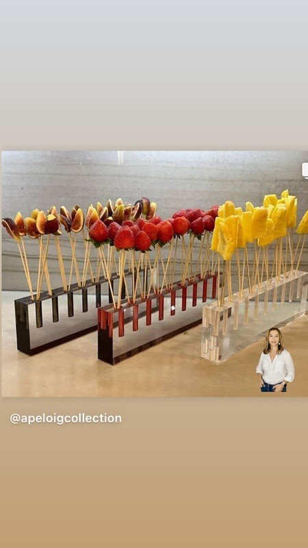 Apeloig Acrylic Red Menorah