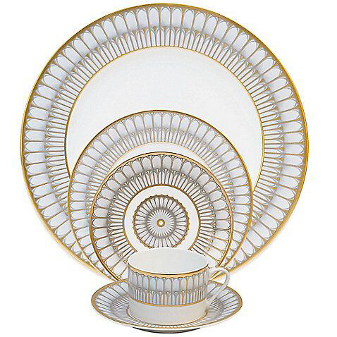 Phillip Deshoulierres Blue Dinnerware-Dinner, Salad, Bread and Butter and Rim Soup 4 Pc Place Setting $264 8 Settings Purchased Needs 4