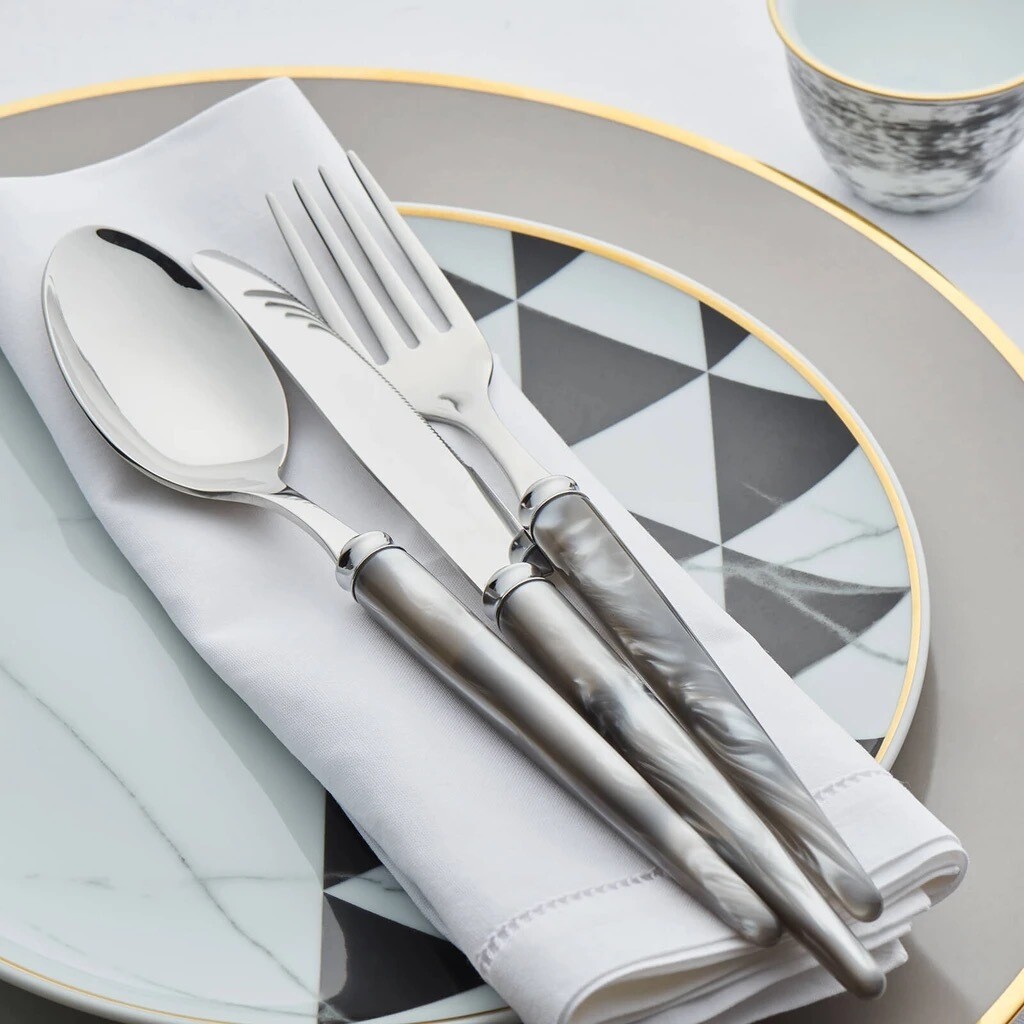Capdeco Tang Grey Flatware Needs 16