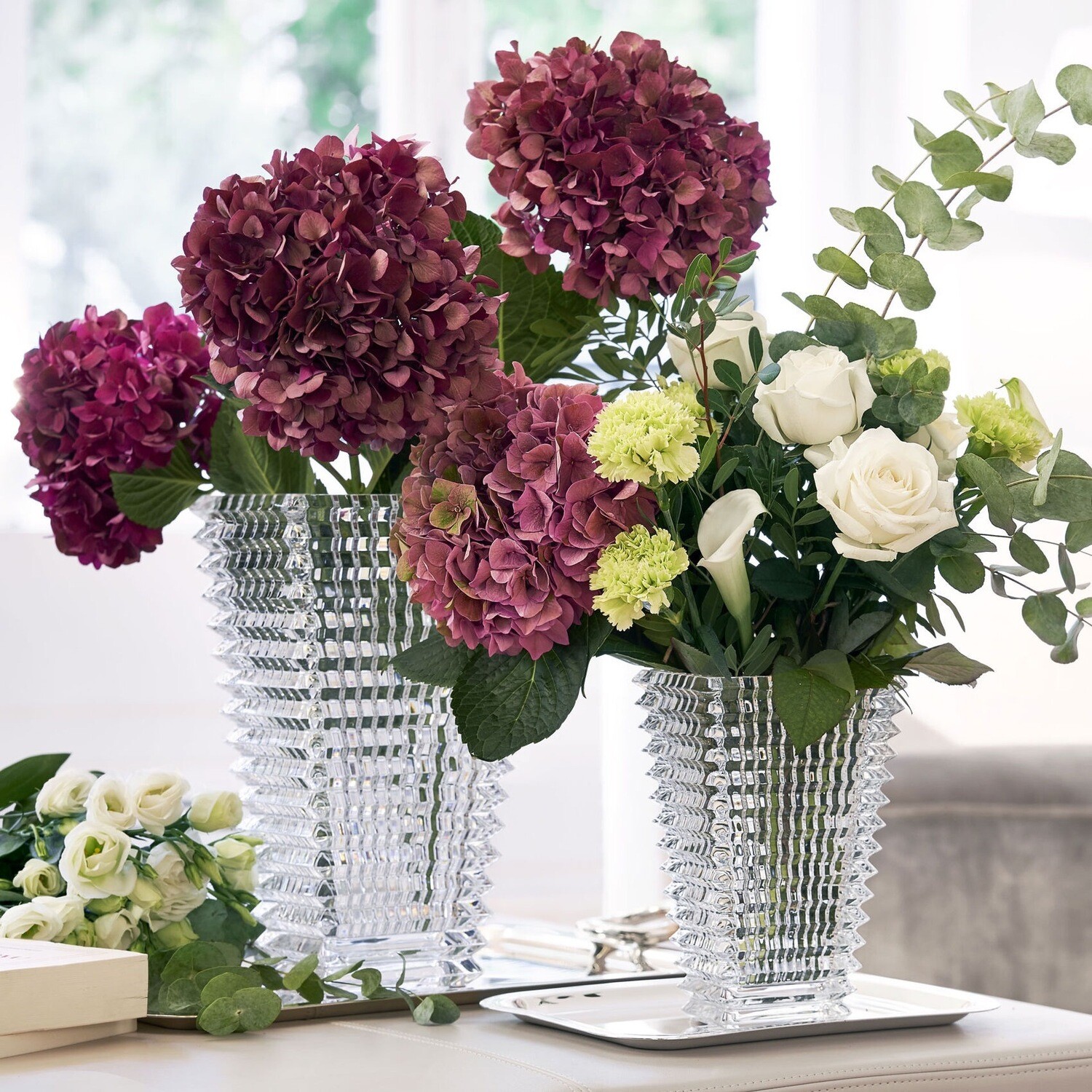 Baccarat Crystal Round Eye Vase PURCHASED