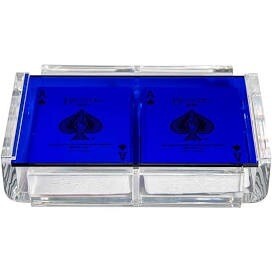 Blue Acrylic Playing Cards