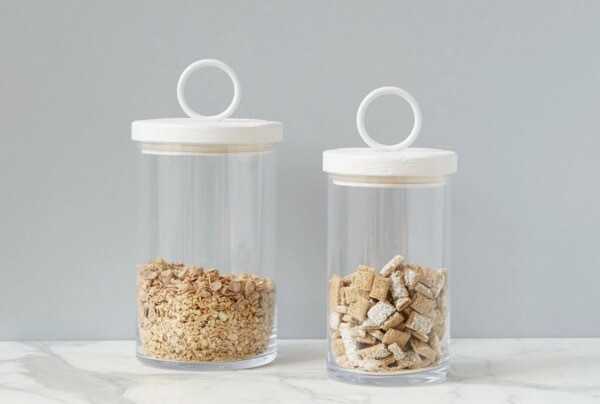 Etu White Canister