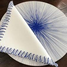 Tisch Blue Placemat