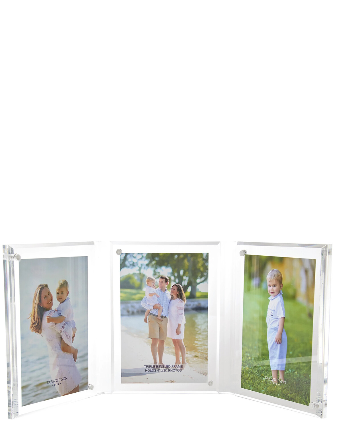 Tara Wilson Acrylic Triple Frame